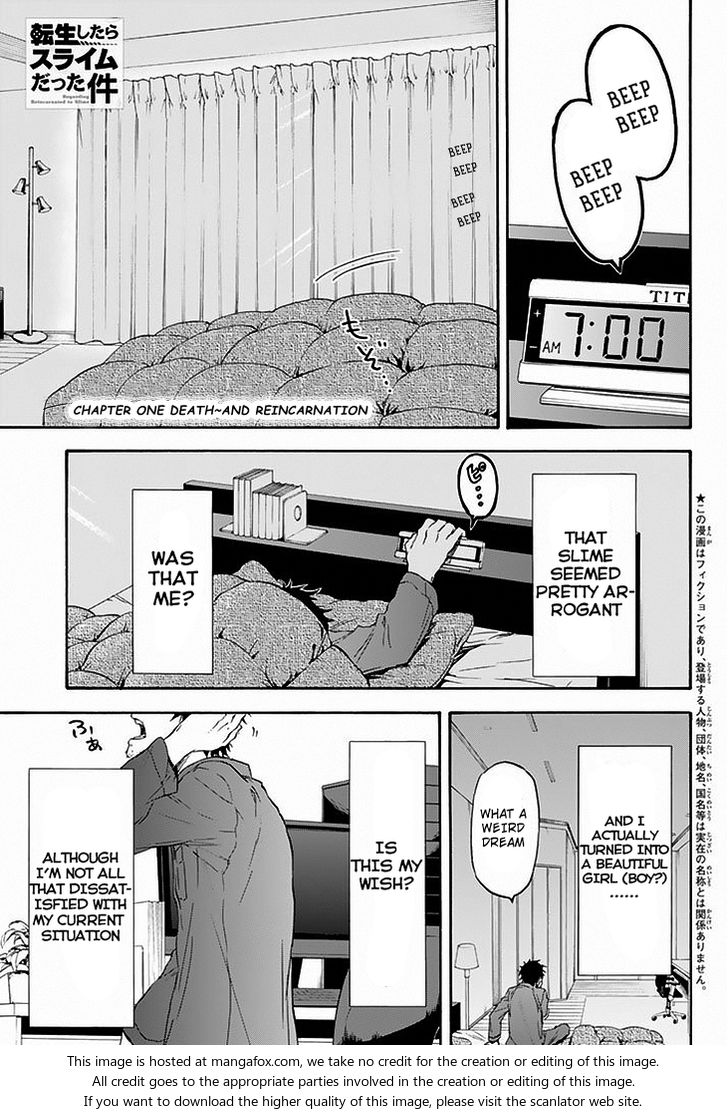 Tensei Shitara Slime Datta Ken Chapter 001 page 5