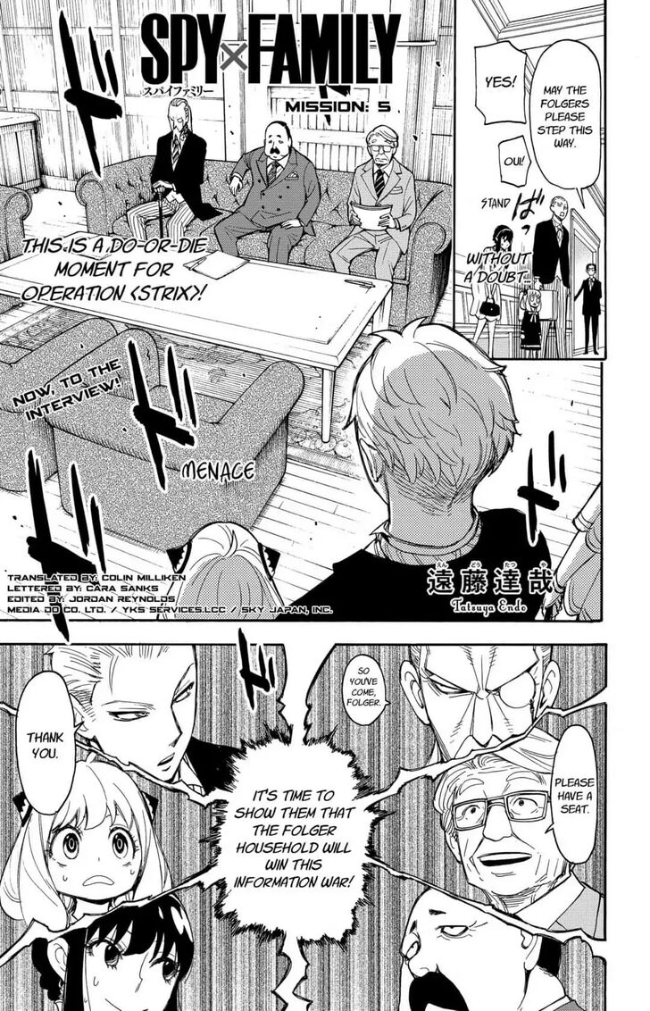 Spy X Family Chapter 005 page 56