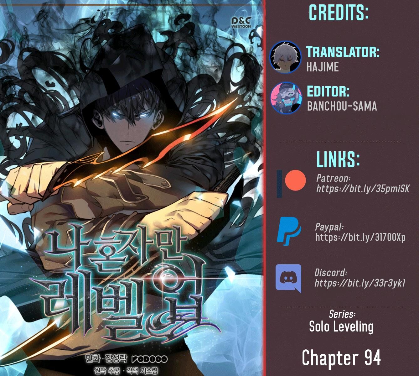 Solo Leveling Chapter 094 page 1