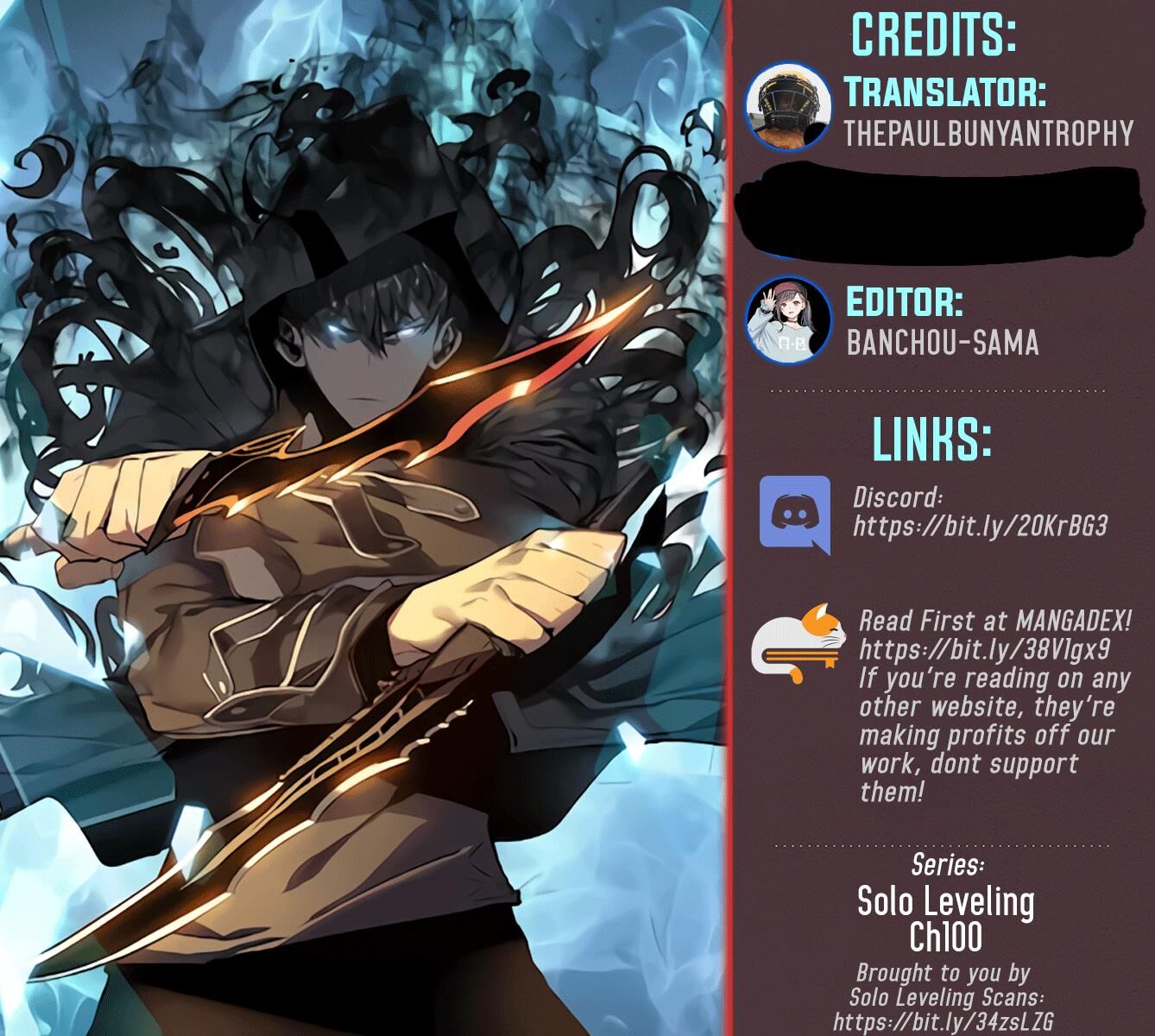 Solo Leveling Chapter 100 page 1