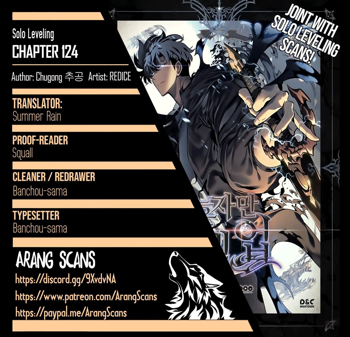 Solo Leveling Chapter 124 page 1