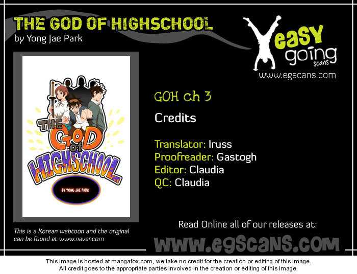 The God of High School Vol.01 Chapter 003 page 1