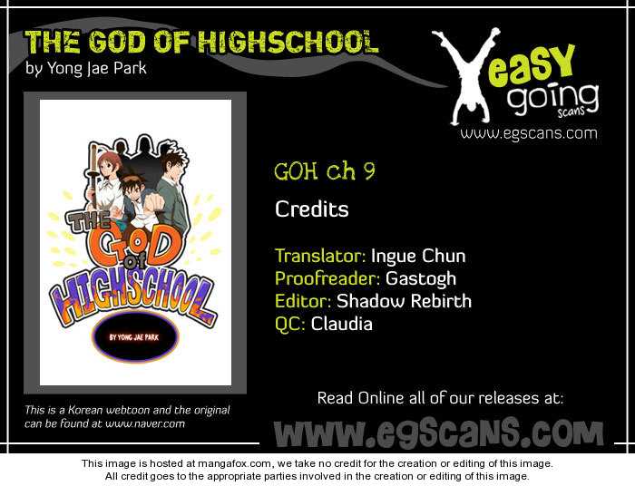 The God of High School Vol.01 Chapter 009 page 1
