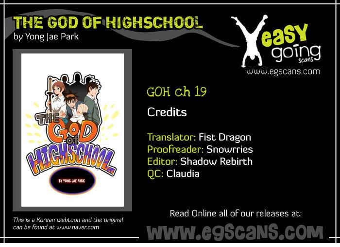 The God of High School Vol.01 Chapter 019 page 1
