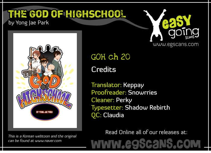 The God of High School Vol.01 Chapter 020 page 1