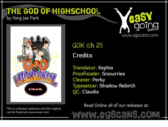 The God of High School Vol.01 Chapter 028 page 1