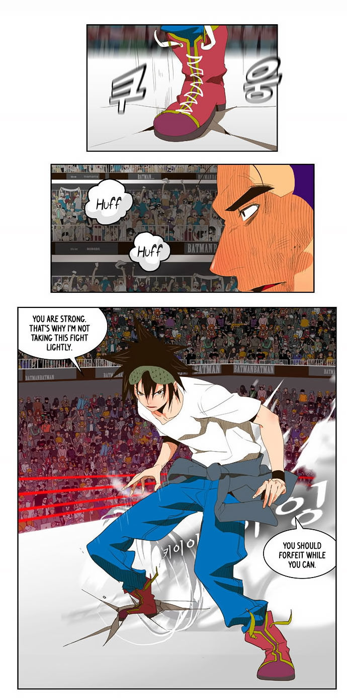 The God of High School Vol.01 Chapter 030 page 34