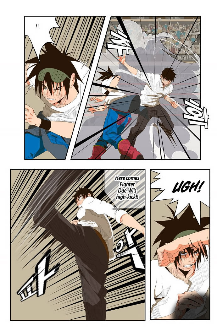 The God of High School Vol.01 Chapter 034 page 10