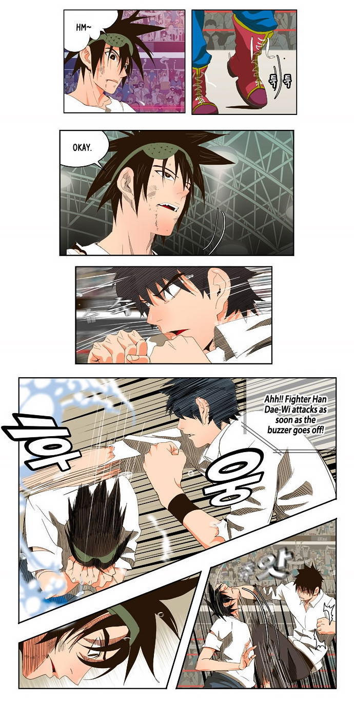 The God of High School Vol.01 Chapter 036 page 8
