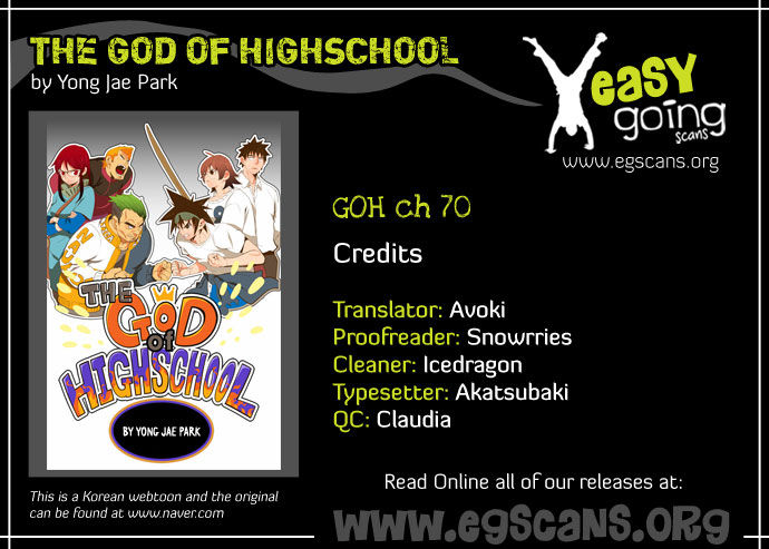 The God of High School Vol.02 Chapter 070 page 1