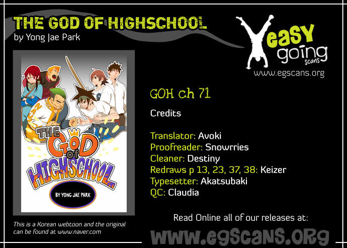 The God of High School Vol.02 Chapter 071 page 6