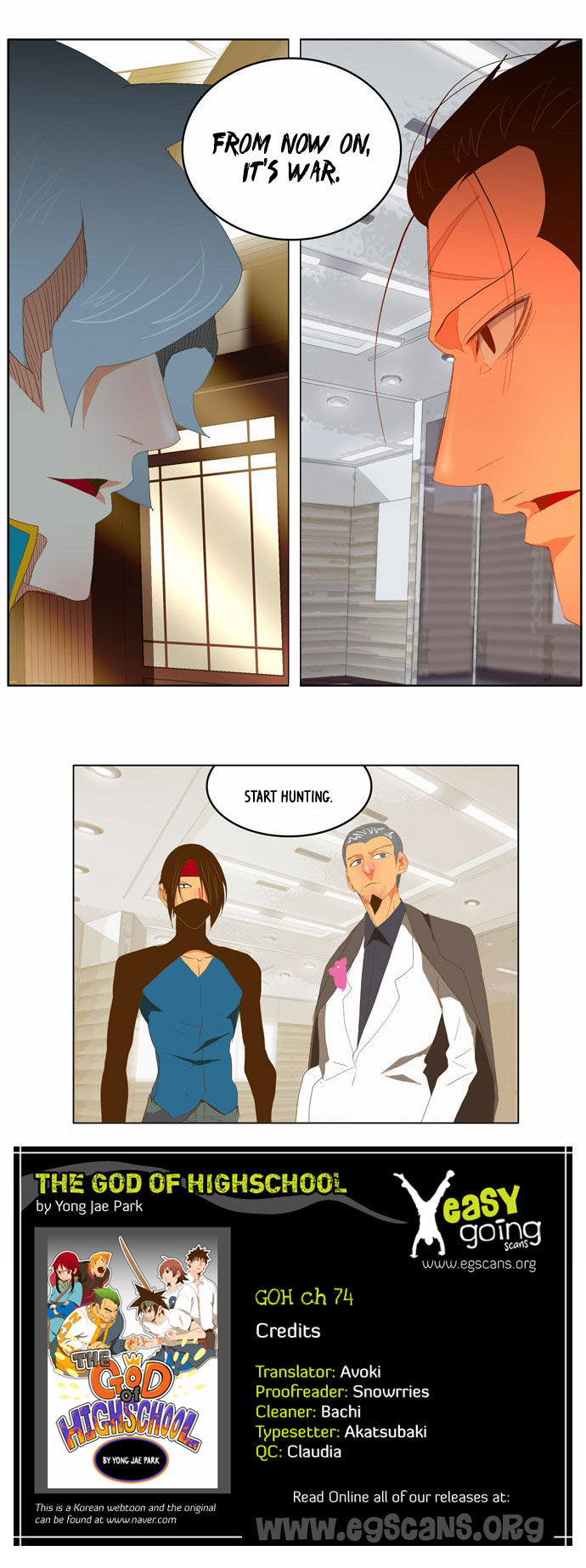 The God of High School Vol.02 Chapter 074 page 16