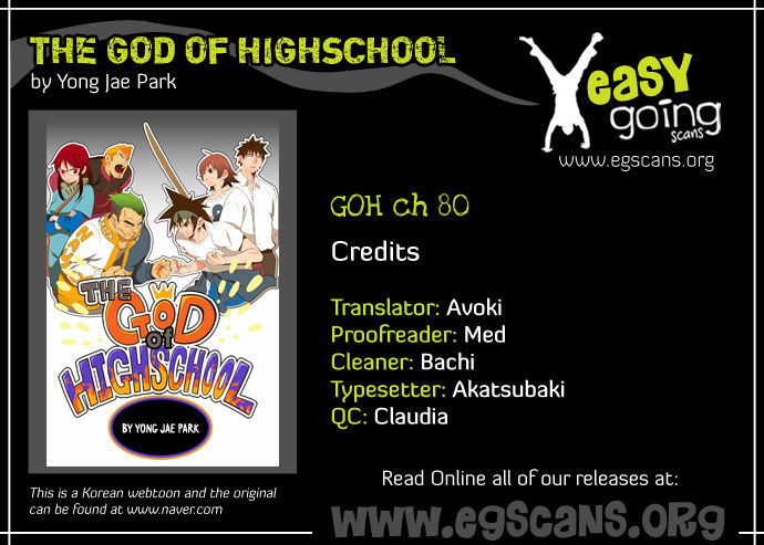 The God of High School Vol.02 Chapter 080 page 1