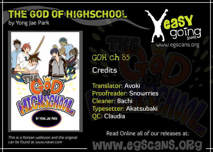 The God of High School Vol.02 Chapter 085 page 1
