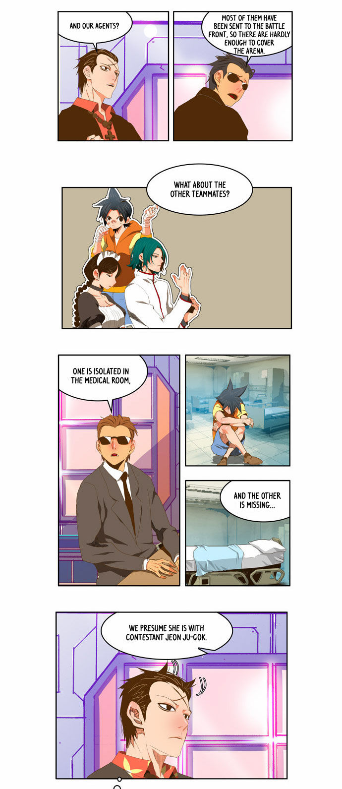 The God of High School Vol.02 Chapter 089 page 4