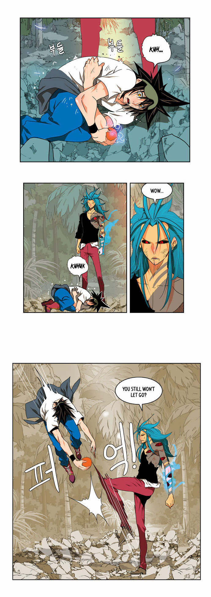 The God of High School Vol.02 Chapter 105 page 12