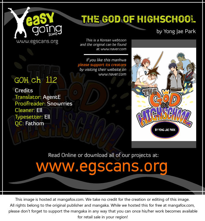 The God of High School Vol.02 Chapter 112 page 1